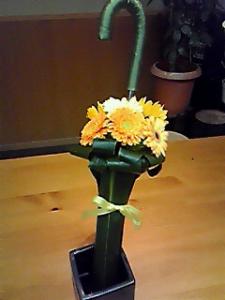 シェルブールの花傘☆｜「フローリストふるうち」　（山形県米沢市の花キューピット加盟店 花屋）のブログ